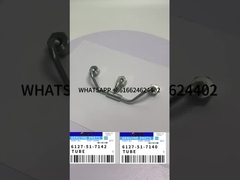 ТРУБОПРОВОД МАСЛА РАСПРЕДЕЛИТЕЛЬНОГО ВАЛА ДВИГАТЕЛЯ KOMATSU S6D155-4 БУЛЬДОЗЕРА D155A 6127-51-7140 6127-51-7142