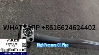 Трубка возврата масла цилиндра ковша KBZE 10D0985 для экскаватора LiuGong CLG922E – Высокопрочная