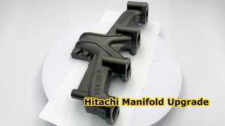 KBZE 8-94366021-0 ВЫХЛОПНЫЙ ПАТРУБОК 4BD1 4BG1 ДЛЯ HITACHI EX120 EX135 ZAX110 ZAX130 ZAX160 ZAX180