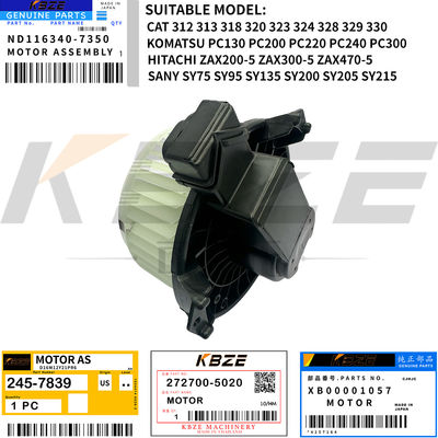 272700-5220 XB00001057 CAT KOMATSU SANY HITACHI EXCAVATOR AIRCOND BLOWER MOTOR FOR E320D PC-8 ZAX200-5G SY75 SY135 SY215C