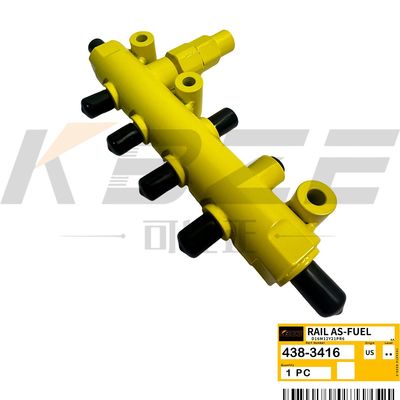  320D 323D EXCAVATOR 438-3416 RAIL AS-FUEL 320D 323D FITS C6.4 C6.6 ENGINE