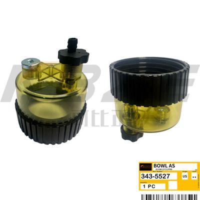 3435527 343-5527 OIL WATER SEPERATOR BOWL FOR CAT E320C 345C E365C E390D EXCAVATOR