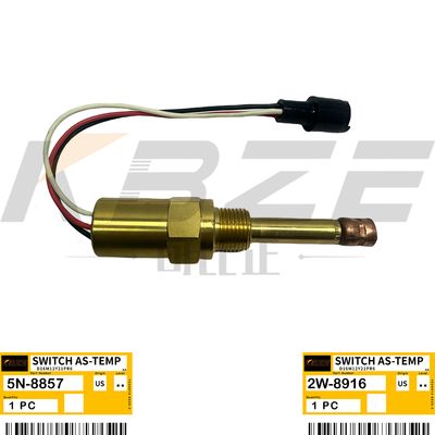 KBZE 5N8857 2W8916 TEMP SWITCH SENSOR FITS FOR  3304 3306 3412 ENGINE