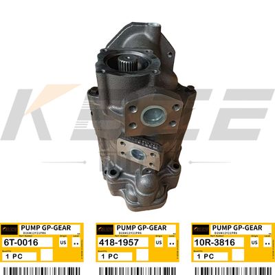 KBZE 6T-0016 4181957 10R3816 NEW GEAR PUMP ASSY FITS  D6H D7H TRACK TYPE TRACTOR