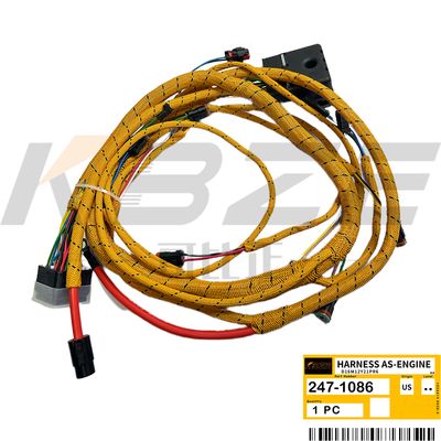 KBZE 2471086 247-1086 CAT C7 WIRING HARNESS ASSEMBLY-ENGINE 950H 962H LOADER
