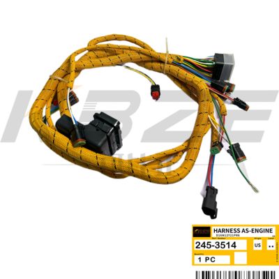  C11 C13 ENGINE 2453514 245-3514 EXCAVATOR WIRING HARNESS FOR 966H 972H