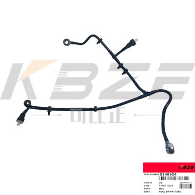 5348924 CUMMINS QSF3.8 DIESEL ENGINE FUEL DRAIN TUBE FOR XE135 CLG915E EXCAVATOR