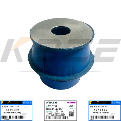 KBZE RD411-42153 KUBOTA V2203 V2403 & ISUZU 3AB1 ENGINE 4246159 4246160 MOUTING RUBBER FITS U45 U50 KX121 KX161 HITACHI EX50UR