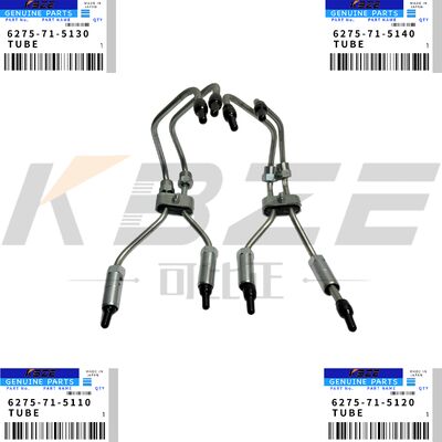 ​5272181 ​5272182 KBZE OEM PC70-8 PC138USLC-10 EXCAVATOR FUEL LINES 6275715110 6275715120 6275715130 6275715140 REPLACE FOR KOMATSU SAA4D95LE-6A/B