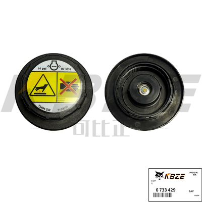 KBZE BRAND 6733429 ABS Material Coolant Tank Cap for BOB CAT T140 T300 T550 T770 S300 S750 with OEM Quality and Long-Lasting Durability