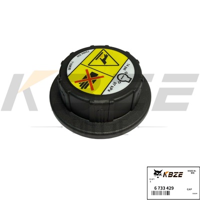 KBZE BRAND 6733429 ABS Material Coolant Tank Cap for BOB CAT T140 T300 T550 T770 S300 S750 with OEM Quality and Long-Lasting Durability