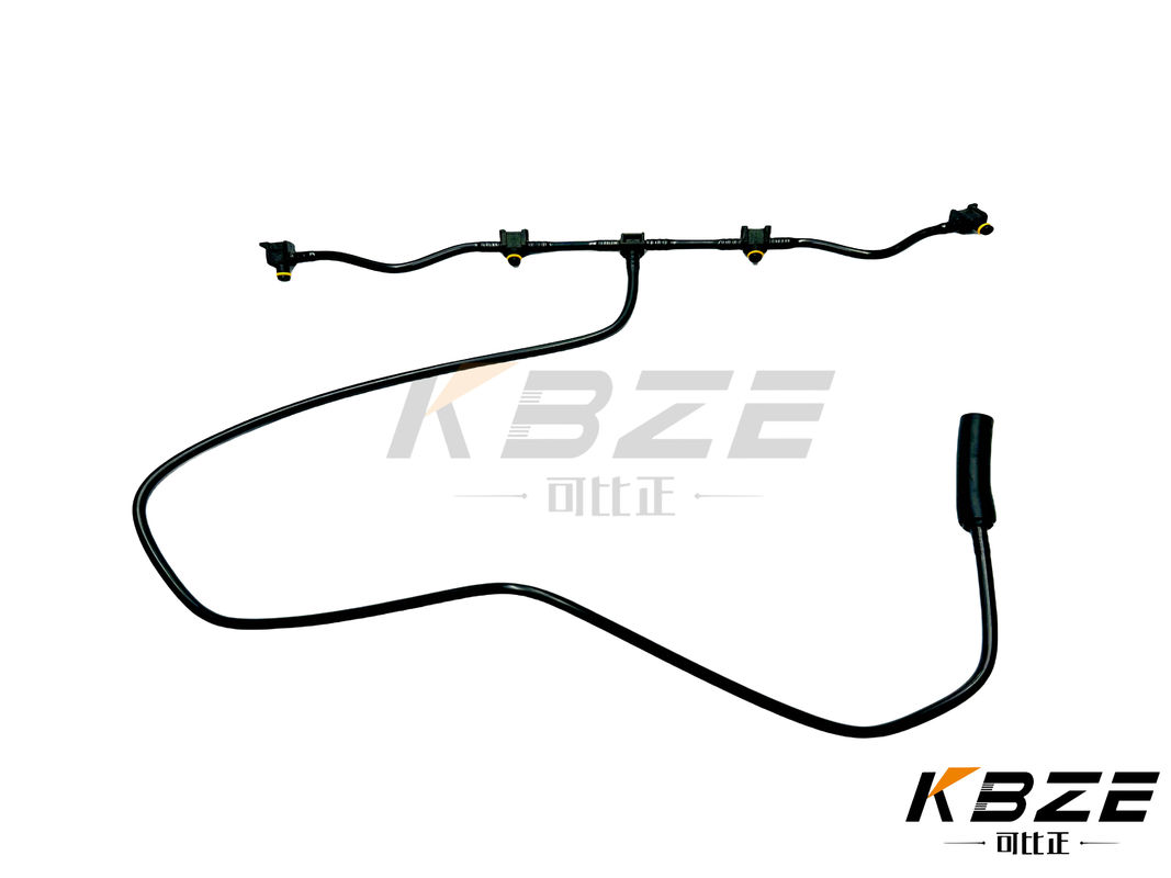 OEM FUEL LEAK OFF RAIL PIPE FOR JCB JS160 320/07225 KBZE ENGINE HIGH BLACK