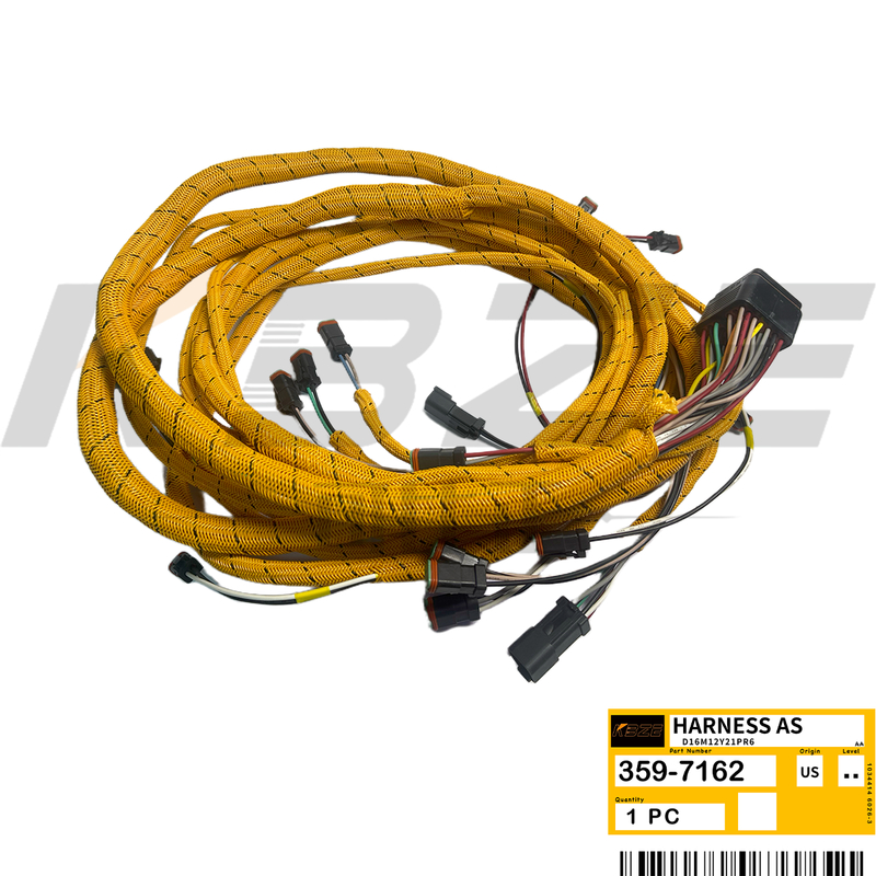 KBZE 3597162 359-7162 WIRING HARNESS AS-FRONT FOR CAT 950H 962H WHEEL LOADER