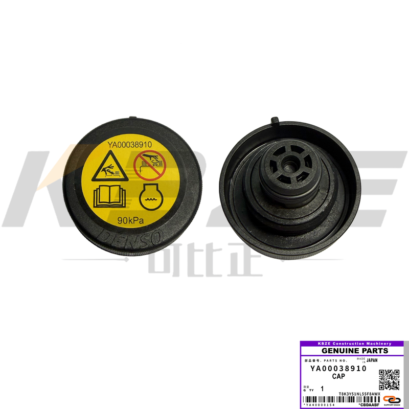 ABS Material OEM Quality Coolant Tank Cap for Hitachi ZAX130-5A with Long-Lasting Durability
