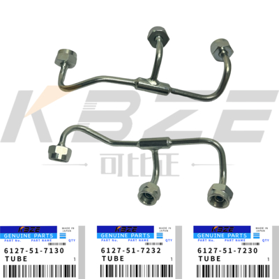 МАСЛЯНАЯ ТРУБКА РАСПРЕДВАЛА 6127-51-7130 KOMATSU S6D155-4 ДВИГАТЕЛЬ 6127-51-7232 6127-51-7230 ДЛЯ D155A